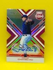Chih-Wei Hu 2016 Elite Extra Edition STATUS AUTOGRAPH DIE-CUT #174 ***41/75***