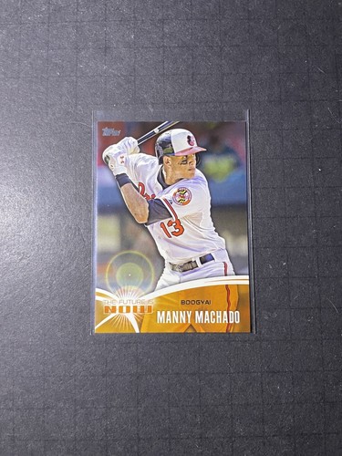 2014 Topps Manny Machado Future Is Now Insert Card #FN23 - Baltimore Orioles (4)