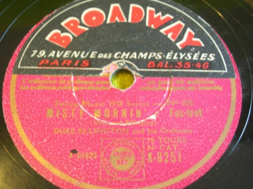 Vinyles singles Duke Ellington 78 tours