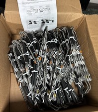 50PK PREFORMED LINE PRODUCTS #DST-0150 Line Tie, Double Insulators (#R19)