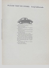 1968 Volkswagen Beetle 2 page vintage print ad: "VW introduces the automatic