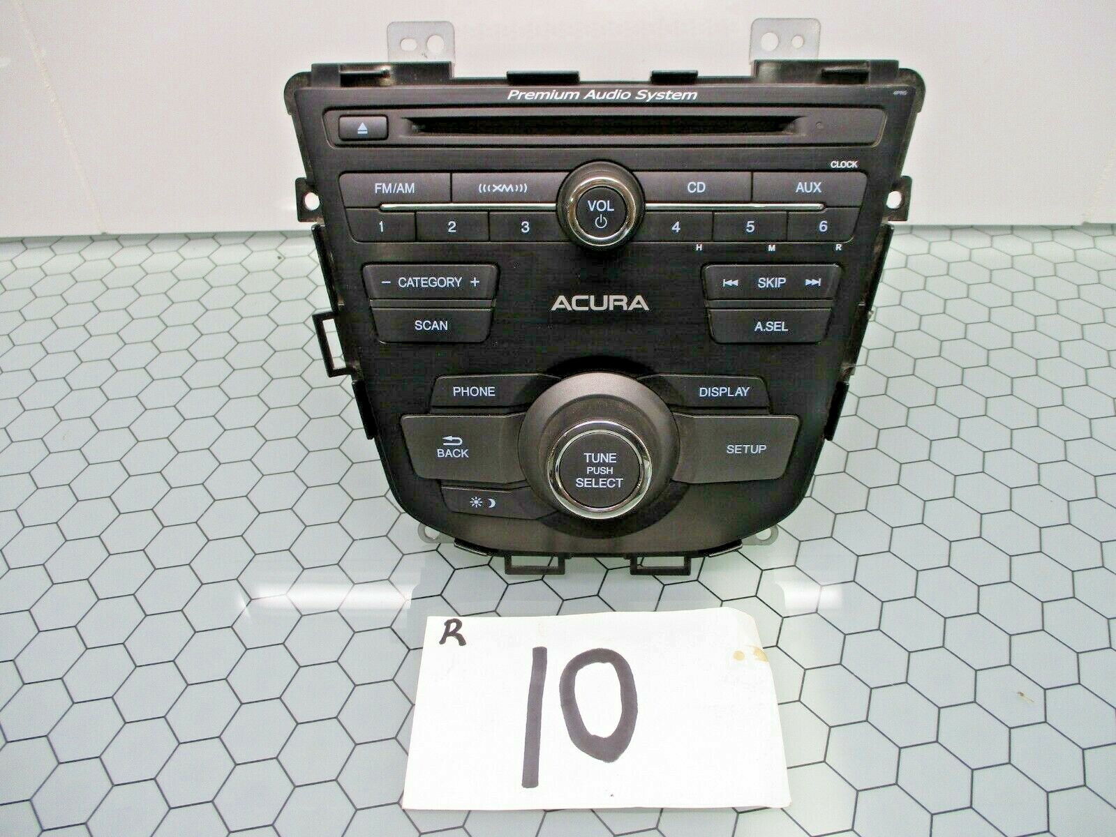 2014 Acura RDX Radio CD Player Panel Used #10-R