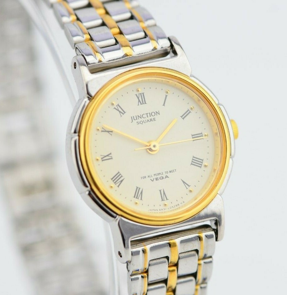 I638 Vintage Citizen Junction Square Quartz Watch Needs I638 Vintage Citizen Junction Square Quartz Watch Needs