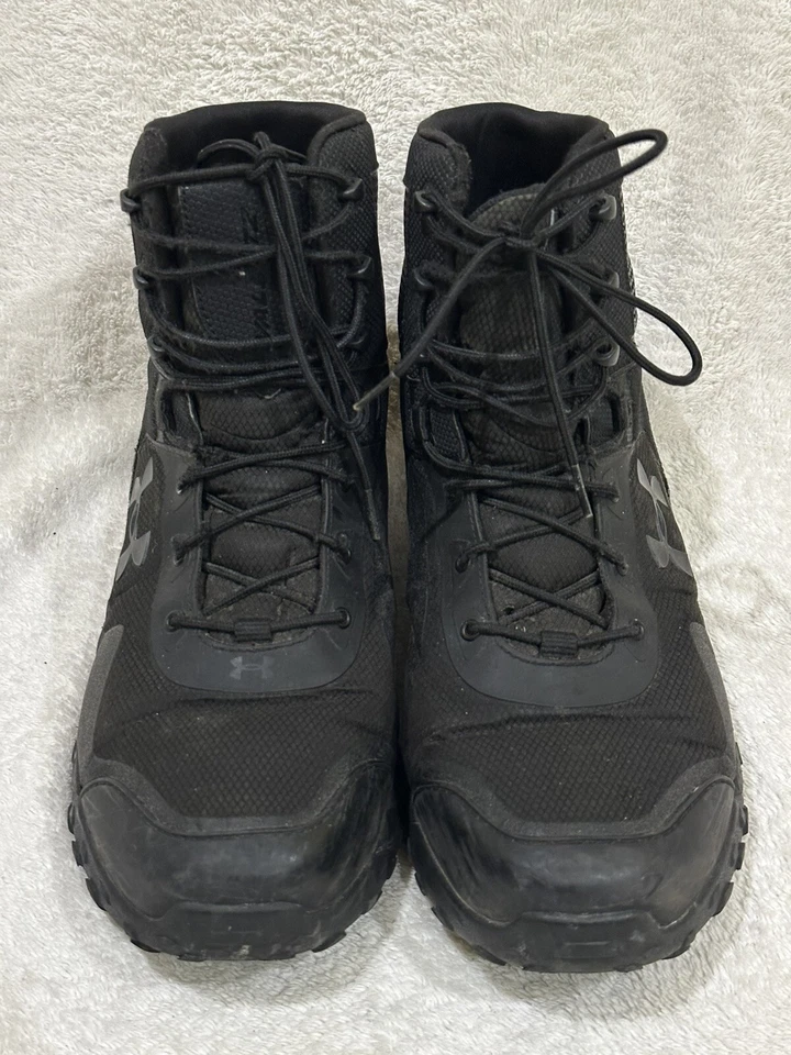 Botas Under Armour masculinas tamanho 14 EUA pretas Valsetz RTS 1.5 3021034-001 táticas - Imagem 3 de 4