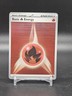 2025 Pokemon TCG Basic Fire Energy 018 Black Bolt White Flare Holo Card NM+