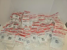 Huge Lot Wiremold Plastic Tees Elbows Fittings Clips Reducers Etc 91 Piece Lot