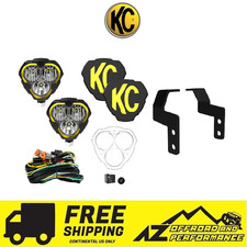Kc Hilites Flex Era 3 Ditch Light Mounts Led Lights Kit For Can Am Maverick R