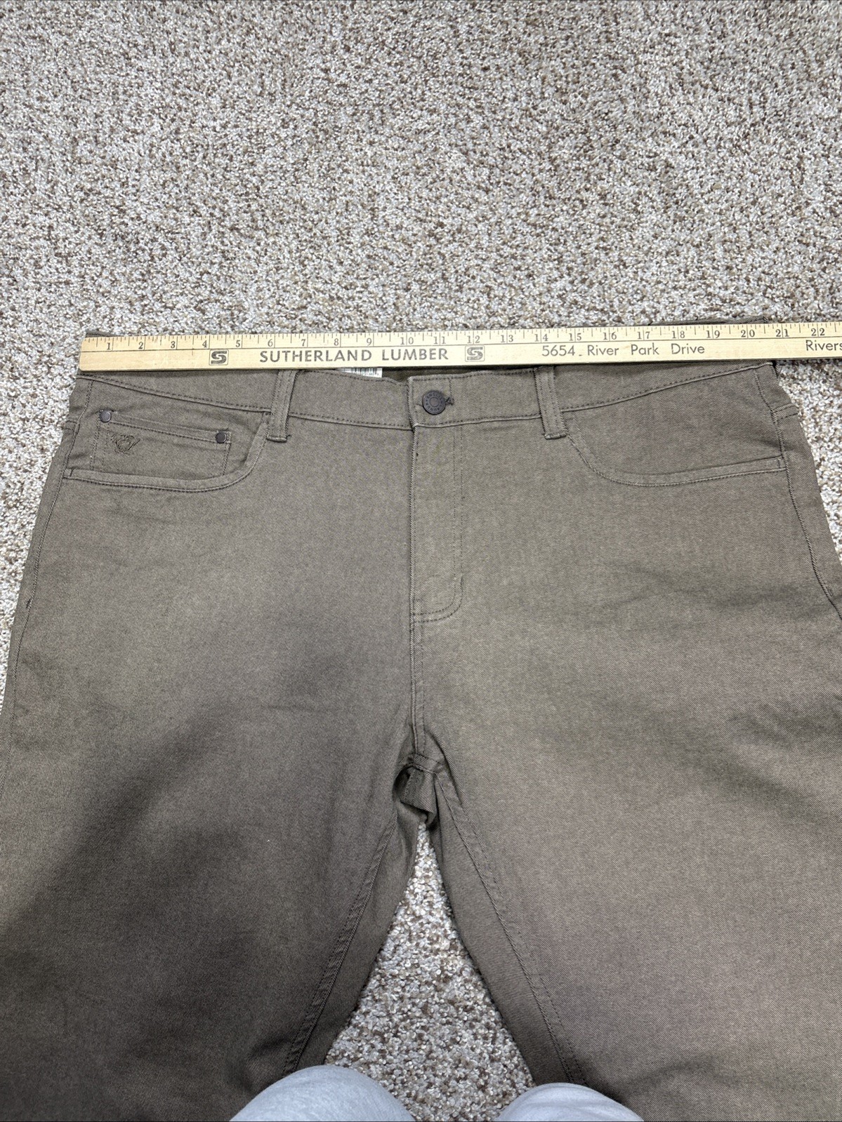 NWT English Laundry Jeans Slim Fit Brown Mens 40x 30 Fits 41 X 29.5 NEW - View 9