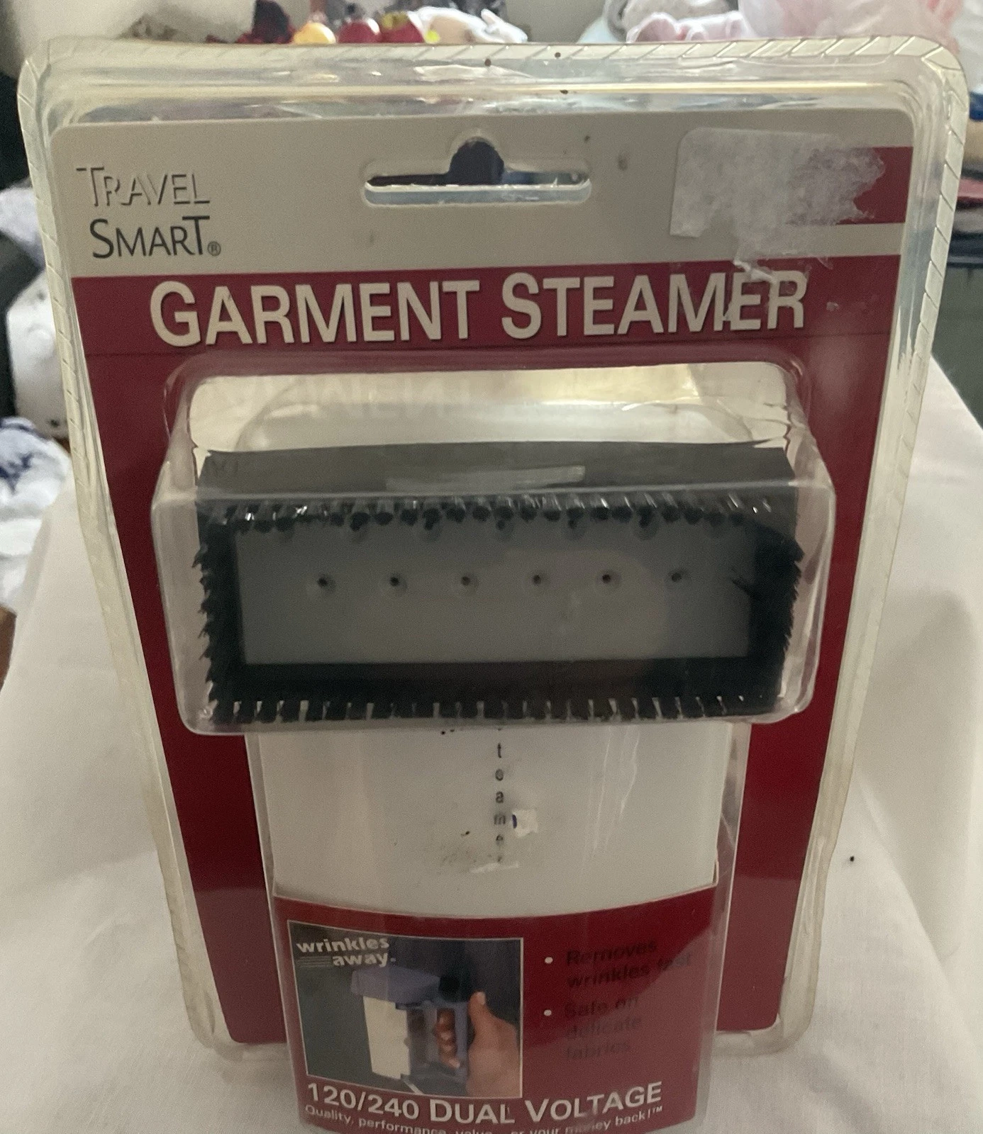 2003 Travel Smart Clothes Garment Fabric Steamer 120/240 Dual Voltage. NIP
