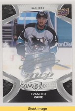 2021-22 Upper Deck MVP Silver Script Evander Kane #78 READ 0qr0