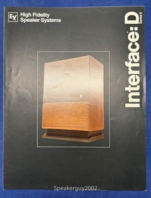 EV - Electro Voice Interface:D Series II Sales Brochure
