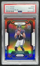 2023 Panini Prizm C.J. Stroud Red White and Blue Rookie RC #339 Texans PSA 10