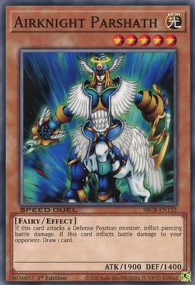 Airknight Parshath - SBCB-EN132 - Common - 1st Edition - Heavily Played