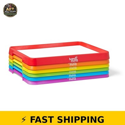 hand2mind Magnetic Dry Erase Activity Trays - Set of 6