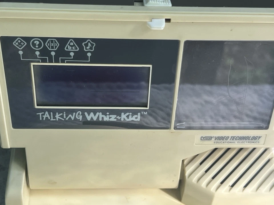 Talking Wiz-Kid V Tech Video Technology Educational Electronics Vintage 1986 - Image 4 of 4