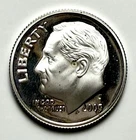 2005 S Silver Proof Roosevelt Dime, 90% Silver, $0.99 Start