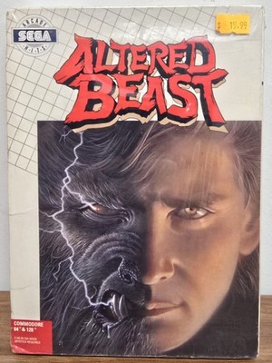 Altered Beast (Sega Arcade Hits) C64 1989 - Commodore 64 & 128 - New Sealed READ