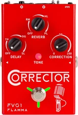 FV01 Vocal Effects Processor Pitch Correction Voice Pedal Vocal Stompbox Microph