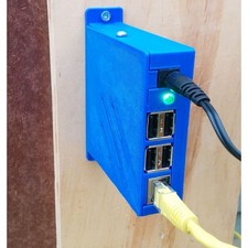 Raspberry Pi Wall Mounted Case - Ideal for Pi-Hole 3d Printed