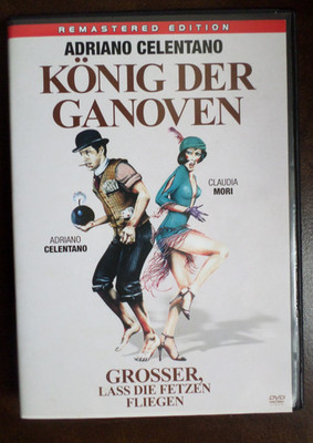 DVD * KÖNIG DER GANOVEN * ADRIANO CELENTANO * REMASTERED EDITION * AUS SAMMLUNG