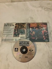 Perfect Weapon (PS1, Sony PlayStation 1, 1996) CIB Complete Video Game