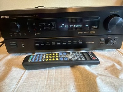 Denon AVR-3801 7.1 Channel AV Surround Receiver w/ Original Remote Tested Bundle