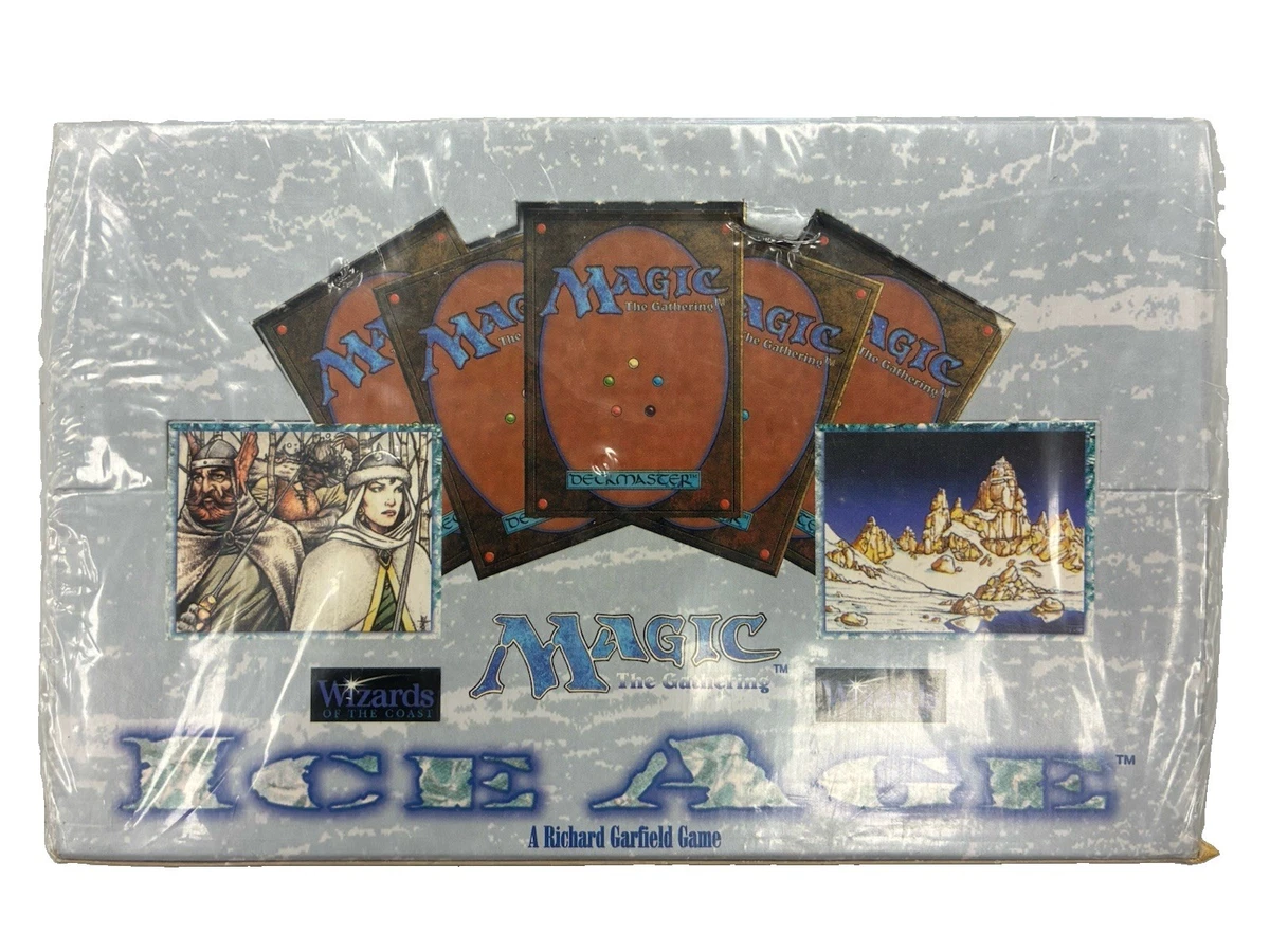Magic: The Gathering Ice Age Sealed Collectible Card Game Boxes