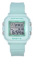 Casio Baby-G Mint Green Dial Quartz Sports 100M Women's Ladies Watch BGD-10-3