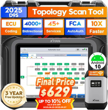 XTOOL USED D9S Full System Diagnostic Scanner...