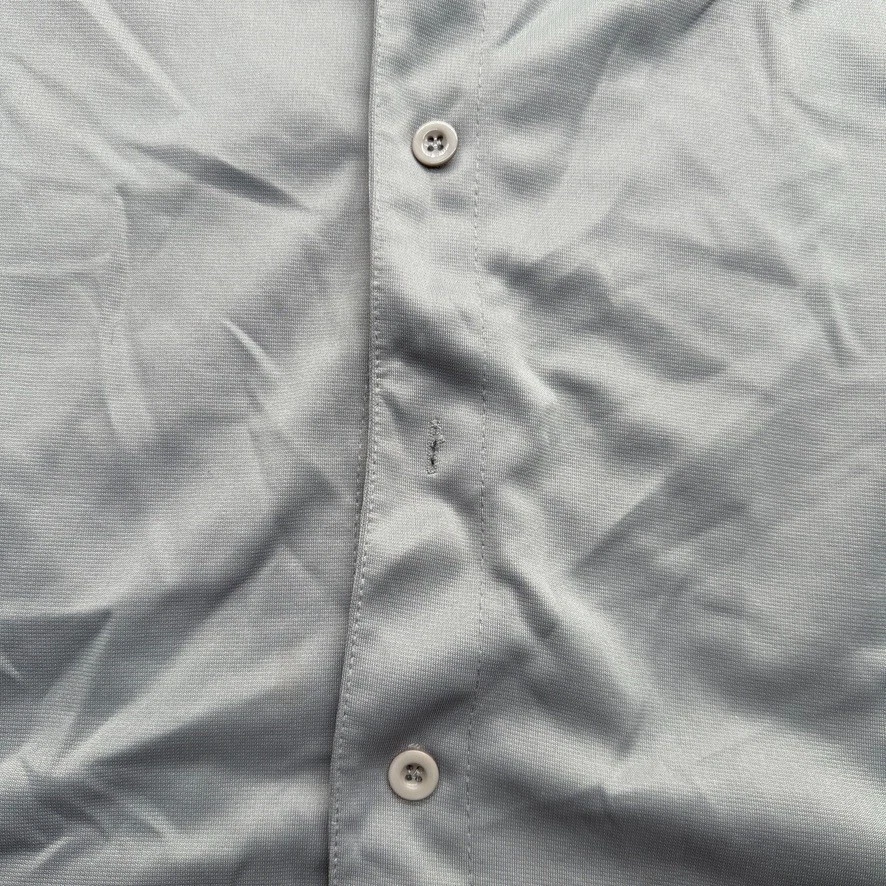 Derek Jeter New York Yankees Jersey Majestic Mens 52 Gray Missing Button - Image 2 of 4