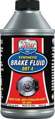 Lucas Synthetic Dot 4 Brake Fluid 12oz for Snowmobile