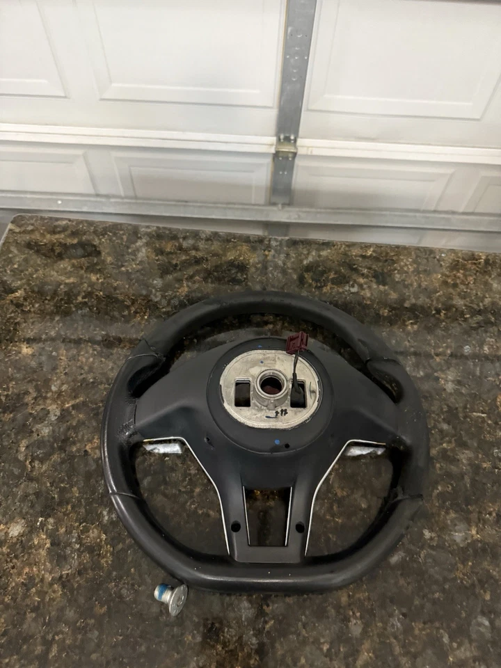 08-12 Volante de conducción negro Mercedes W204 C300 GLK350 C250 2044601203 OEM Foto 2 de 2