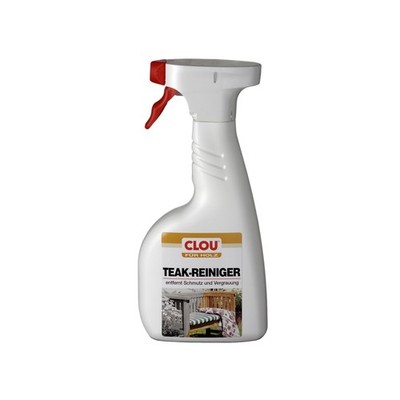 CLOU TEAK-REINIGER 0.5 LTR Flüssigreiniger Spezialreiniger für Teakmöbel