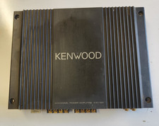 Kenwood Kac-941 Vintage 4-Channel Bridgeable Car Power Amplifier