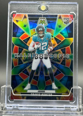 Travis Hunter 2025 NFL Panini Mosaic Kaleidoscopic Rookie RC Case Hit Jaguars