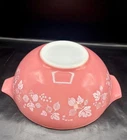 Vintage Pyrex Pink Gooseberry Cinderella Mixing Bowl #444 - 4  qt
