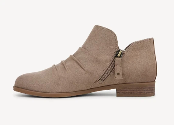 Dr. Scholl's Women's Rae Zip Shooties - Boots- Taupe - New in Box - Image 3 of 4