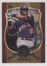 2015 Topps First Home Run Series 2 Gold David Ortiz #FHR-16 HOF 0a3