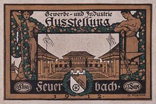 DR Privatpostkarte PP 27 C 157 - Ausstellung Feuerbach 1912 - bedarfsgebraucht!