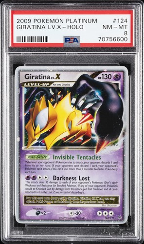 Giratina LV.X graded PSA 8 for sale on eBay