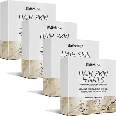 HAIR, SKIN & NAILS - 54-216 Caps   Skin, Hair & Nails - Biotin - Beauty Complex