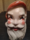 Vintage Christmas SantaClaus Head Vase Planter — photo 1
