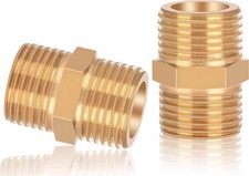 Double Nipple 1/2 Inch Threaded Fittings Double Nipple on Both Sides Suitable