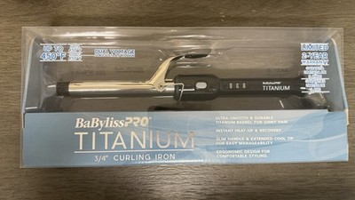 Babyliss Pro Titanium 3/4'' Curling Iron