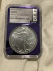 2025 silver eagle American Sample Bert NGC-1 Oz Silver