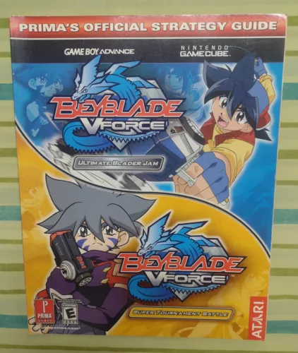 Beyblade VForce Ult Blader Jam/Super Tournament Battle Guide (GCN, GBA) Prima VG