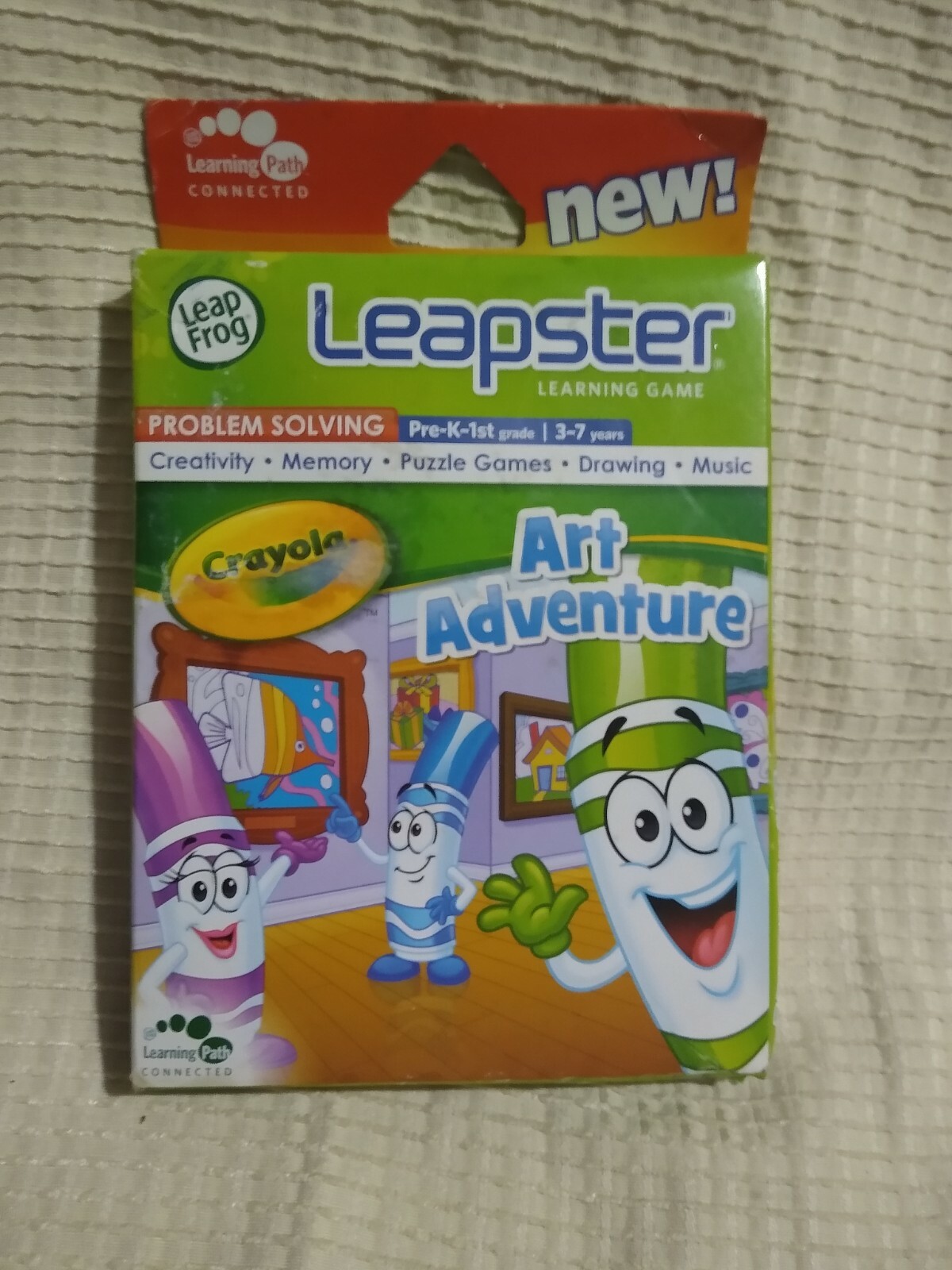 LeapFrog LEAPSTER CRAYOLA ART ADVENTURE NEW IN BOX eBay