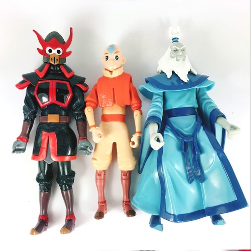 AVATAR The Last Airbender AIRBENDING AANG FIRE NATION SOLDIER SPIRIT ROKU Figure - Picture 1 of 20