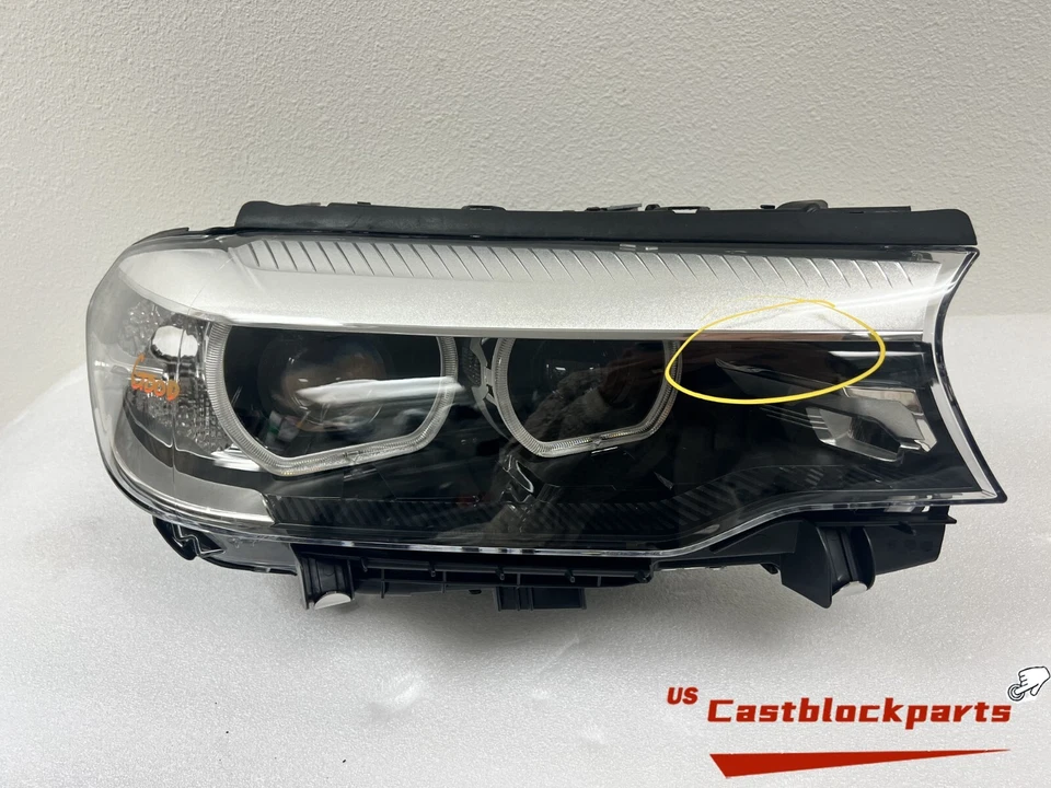 Faro LED de xenón lado derecho BMW Serie 5 G30 G31 2017 2018 2019 2020 usado OEM Foto 4 de 4