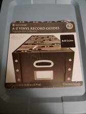 Snap-N-Store Vinyl Record Guides A-Z New